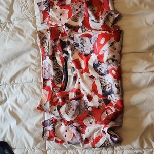 Adorably funny christmas cat shirt